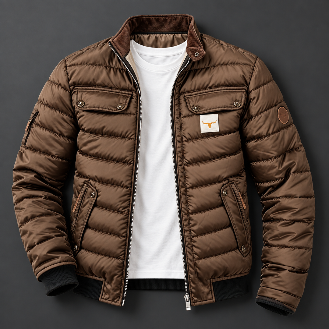 Wrangler Quilted Zip Jacket